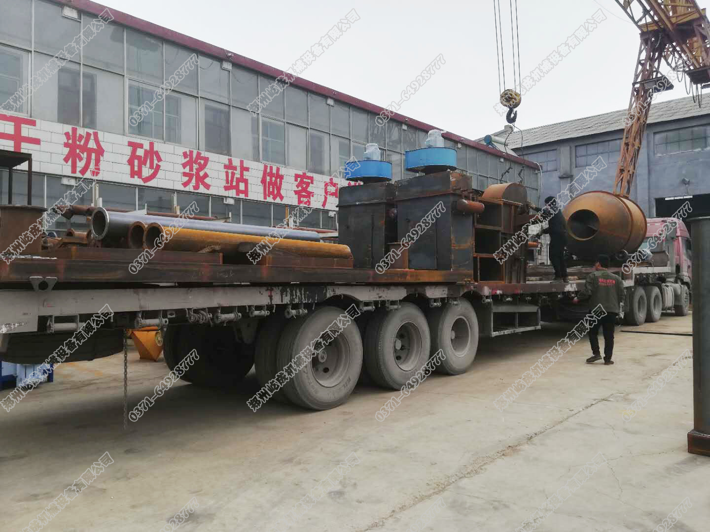 屹成機(jī)械平頂山?；⒅楸厣皾{設(shè)備發(fā)貨