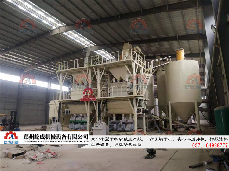 山東干混砂漿生產(chǎn)線