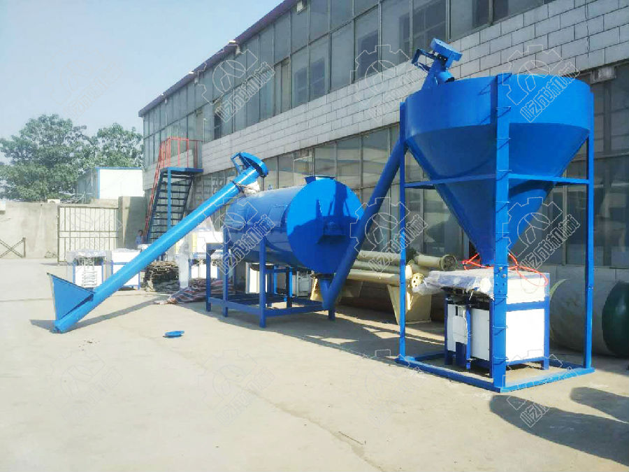 簡(jiǎn)易型干混砂漿生產(chǎn)線